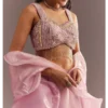 MG_187_3 Blush Ruffle Sequin Lehenga Set