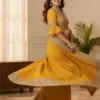 Royal Mustard Elegance Saree