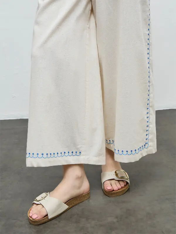 MG_34_3 Ivory Breeze Embroidered Palazzos